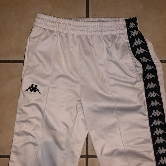 Kappa sweatpants black and white - Picture 3 of 4